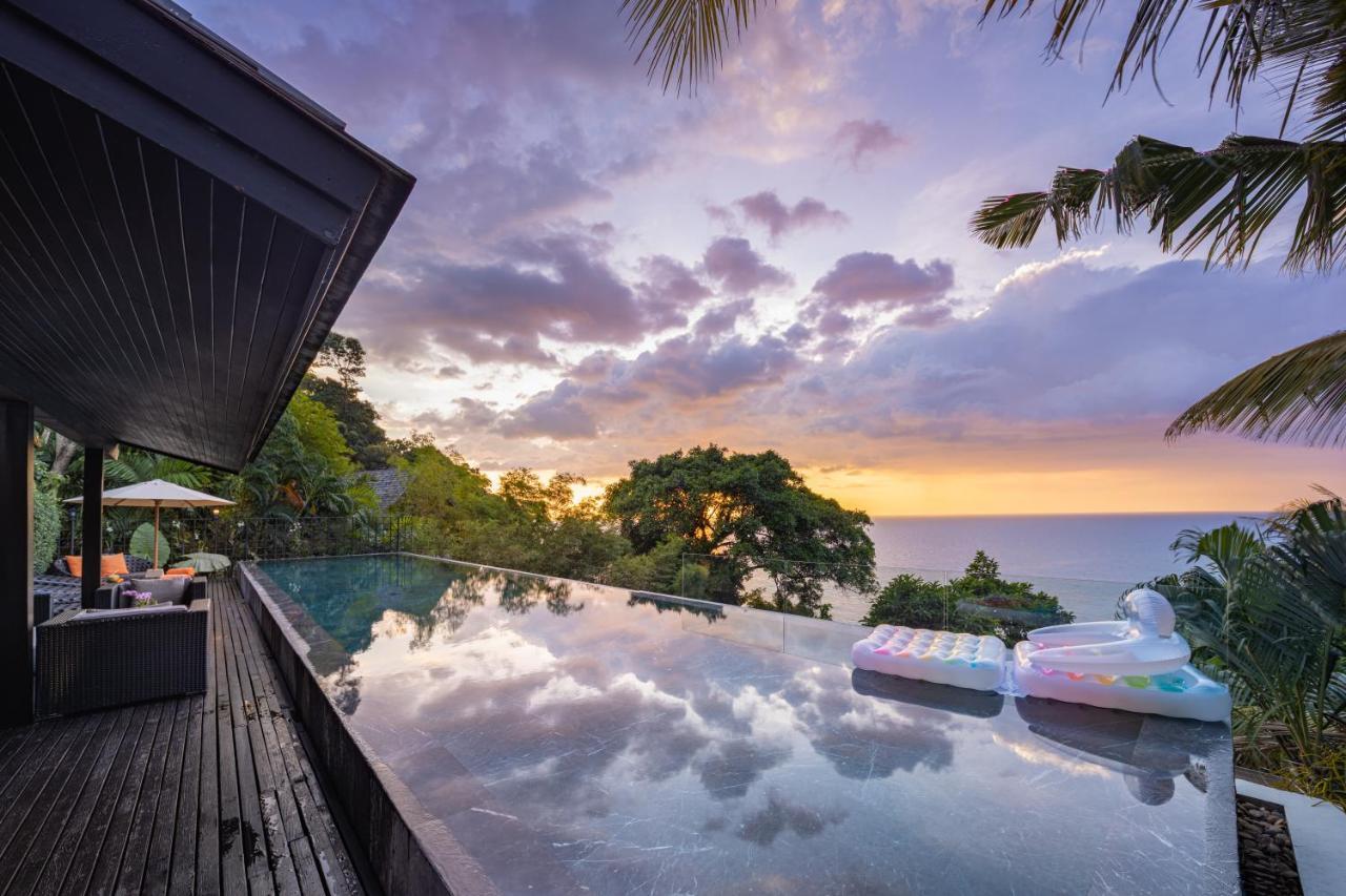 Villa Yang, Private Oceanfront Villa, Kamala Beach Exterior foto